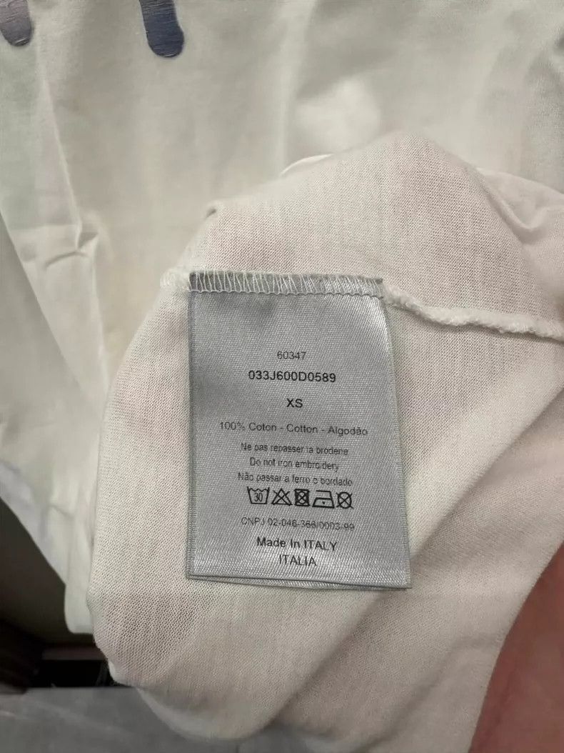 Dior Dior Stussy Short Sleeve T-2505 Size US XS / EU 42 / 0 - 4 Thumbnail