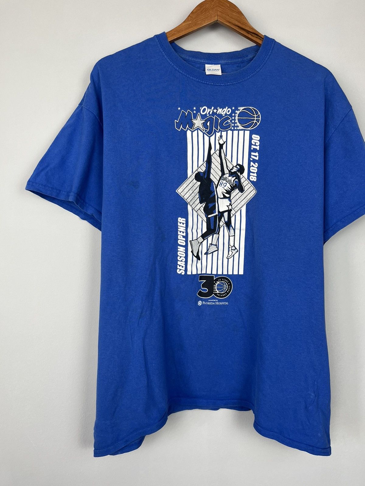 NBA Orlando Magic 30 Years NBA Tee Shirt Size US XL / EU 56 / 4 - 4 Thumbnail