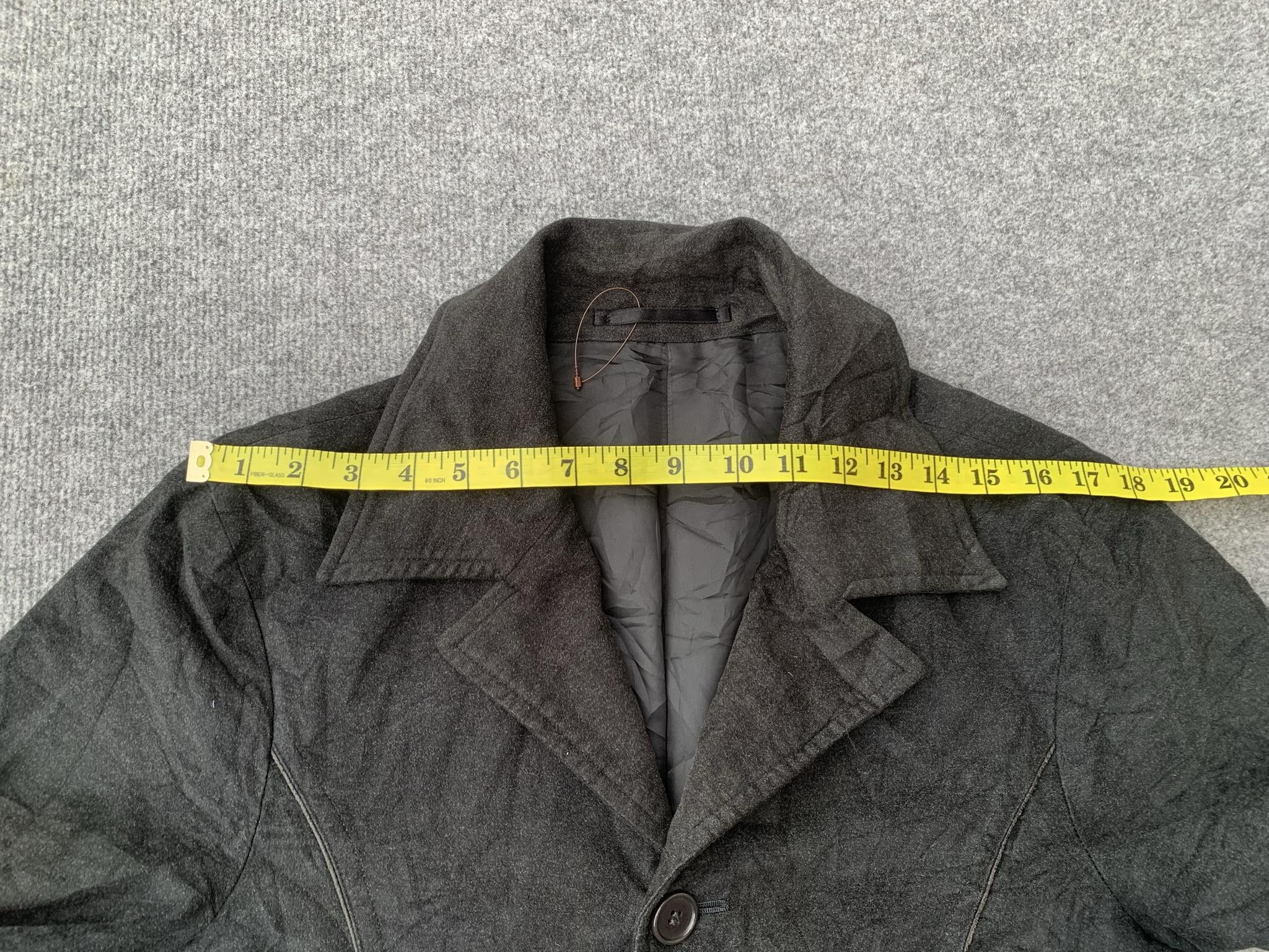 ABAHOUSE Abahouse Japan textured crickle fabric blazer jacket black. Size US M / EU 48-50 / 2 - 3 Thumbnail