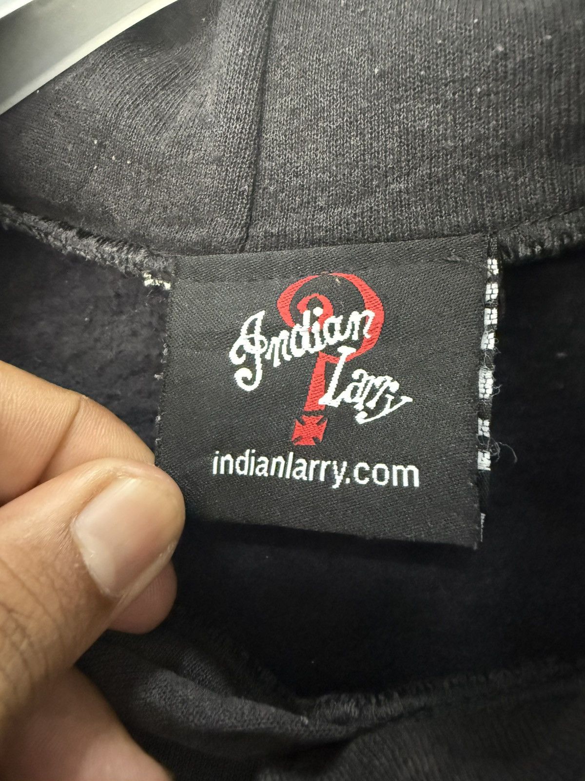 Indian Motorcycle 🔥 Indian Larry American motorcycle builder and artist Hoodie Size US L / EU 52-54 / 3 - 11 Thumbnail