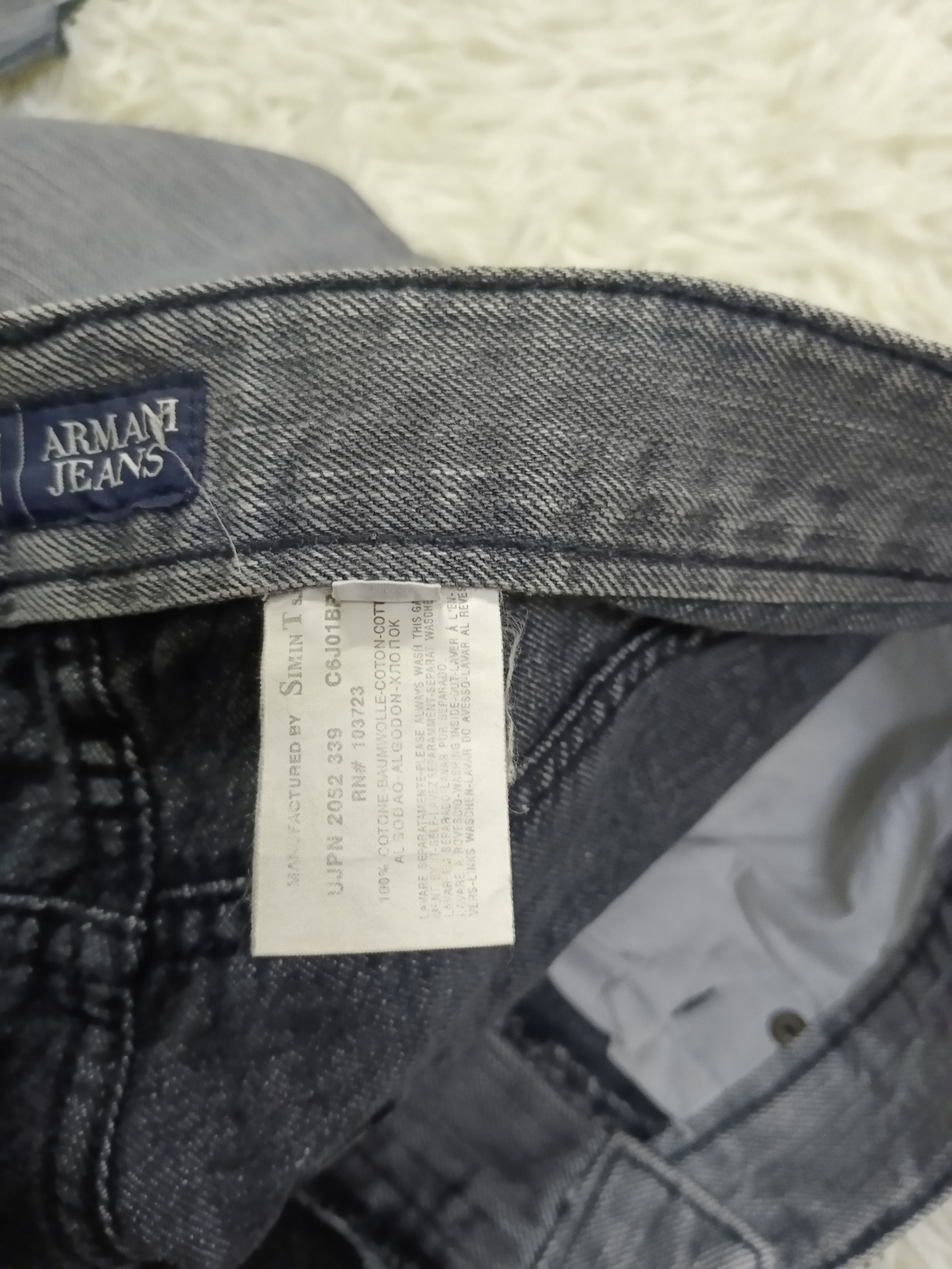 Armani AJ ARMANI JEANS EMBROIDERED ICONIC LOGO Size US 30 / EU 46 - 7 Thumbnail