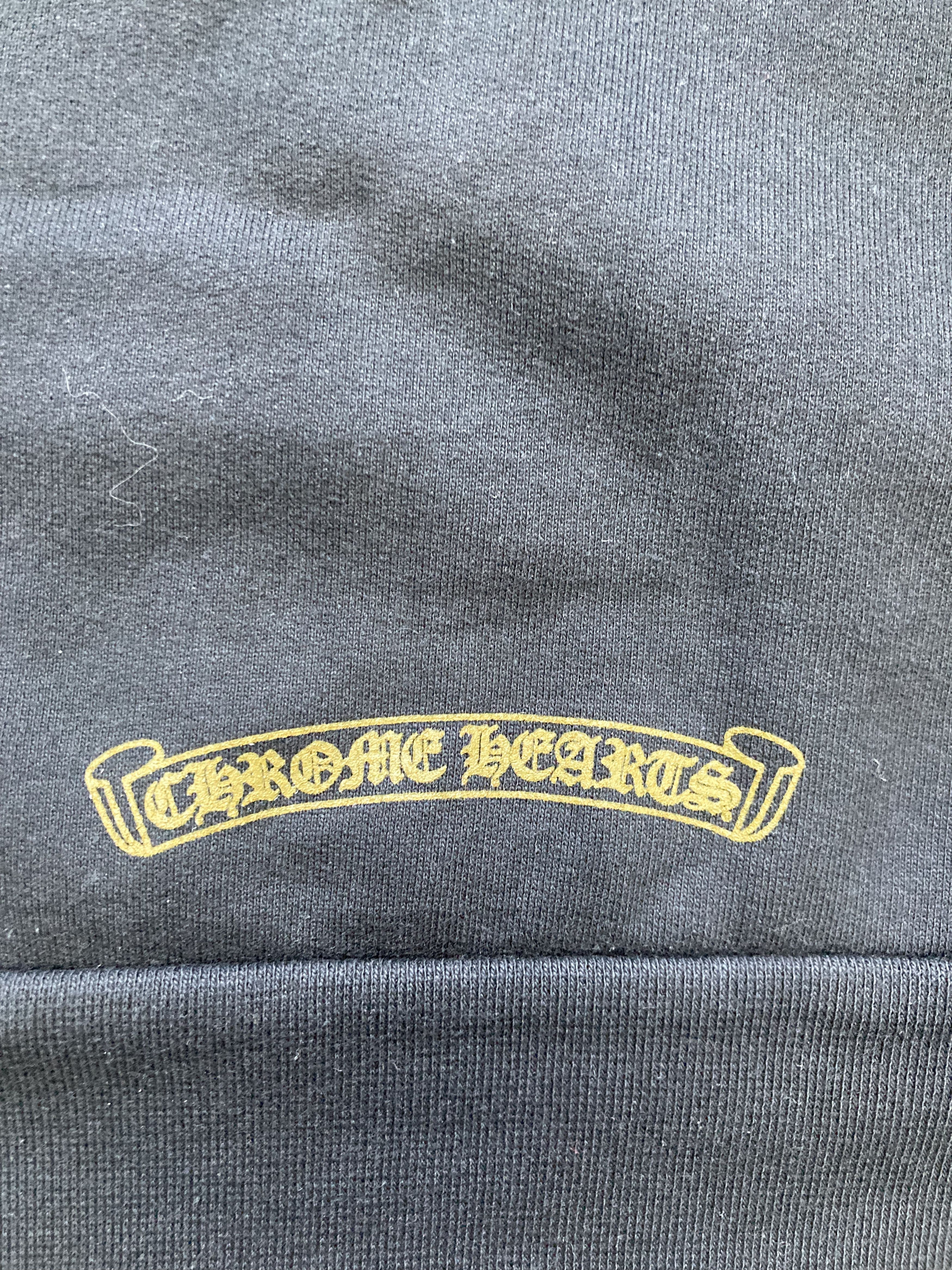 Chrome Hearts Chrome Hearts Gold Script Pullover Hoodie Size US S / EU 44-46 / 1 - 7 Thumbnail