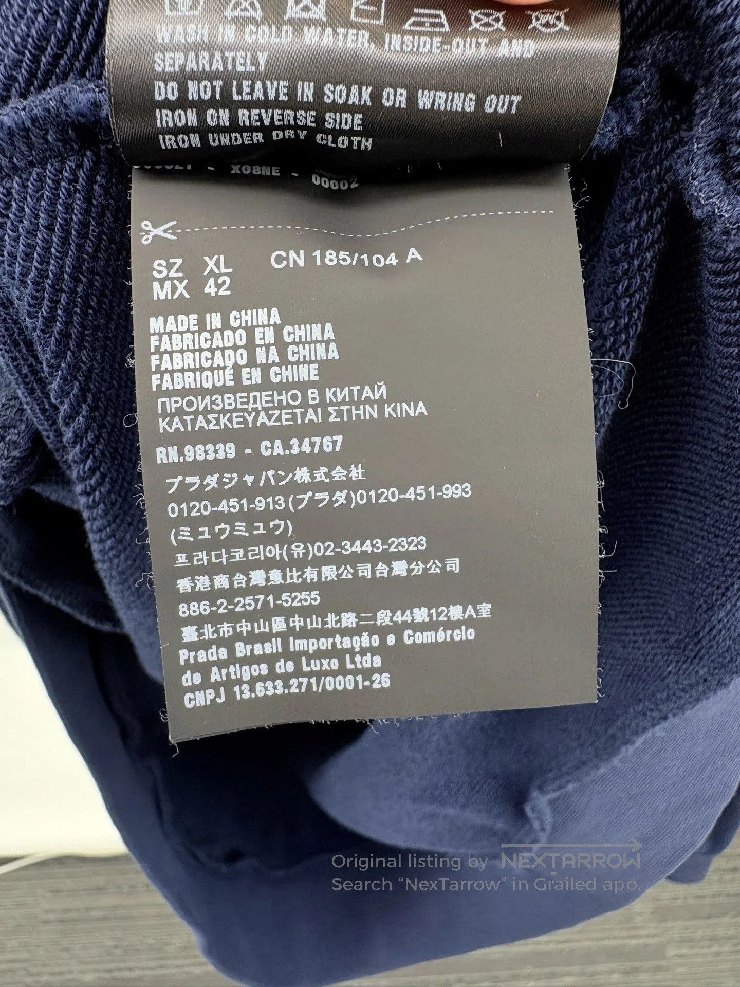 Prada PRADA America's Cup Collaboration Logo Jacket. Size US XL / EU 56 / 4 - 4 Thumbnail