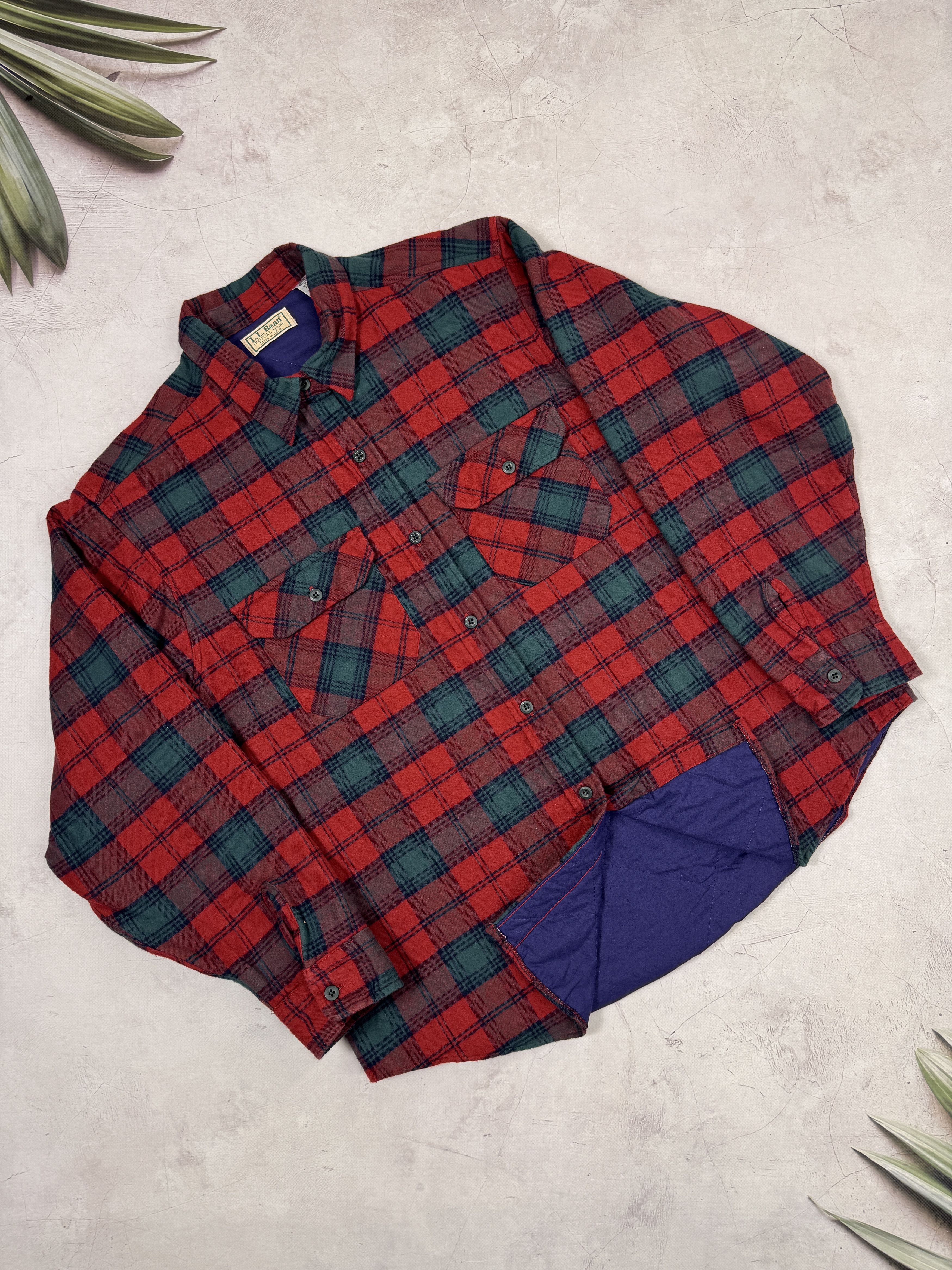 L.L. Bean L.L. Bean Flannel Shirt Thinsulate Thermal Checkered Womens Size XL / US 12-14 / IT 48-50 - 5 Thumbnail