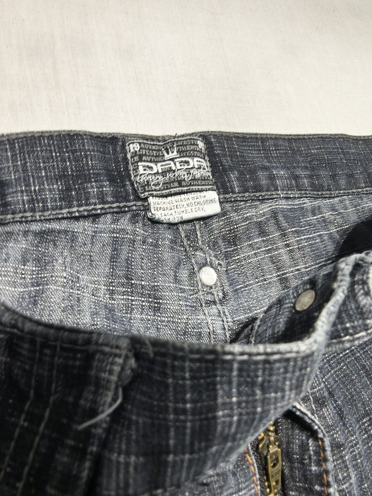 Southpole BLACK BAGGY GRUNGE DADA Y2K HIP HOP JEANS 🤩(023) Size US 36 / EU 52 - 13 Thumbnail
