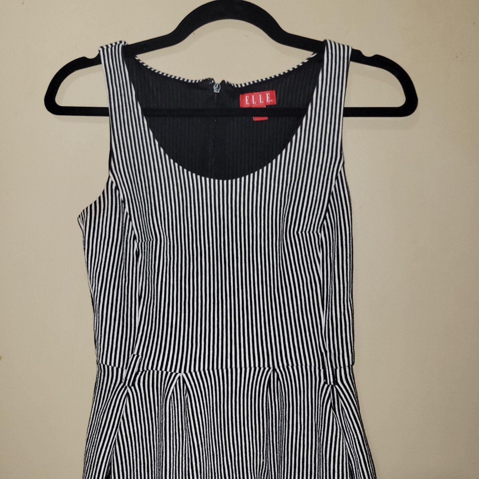 & Other Stories Elle • Vertical Stripe Fit n Flare Sheath Dress SZ 4 Size S / US 4 / IT 40 - 9 Thumbnail