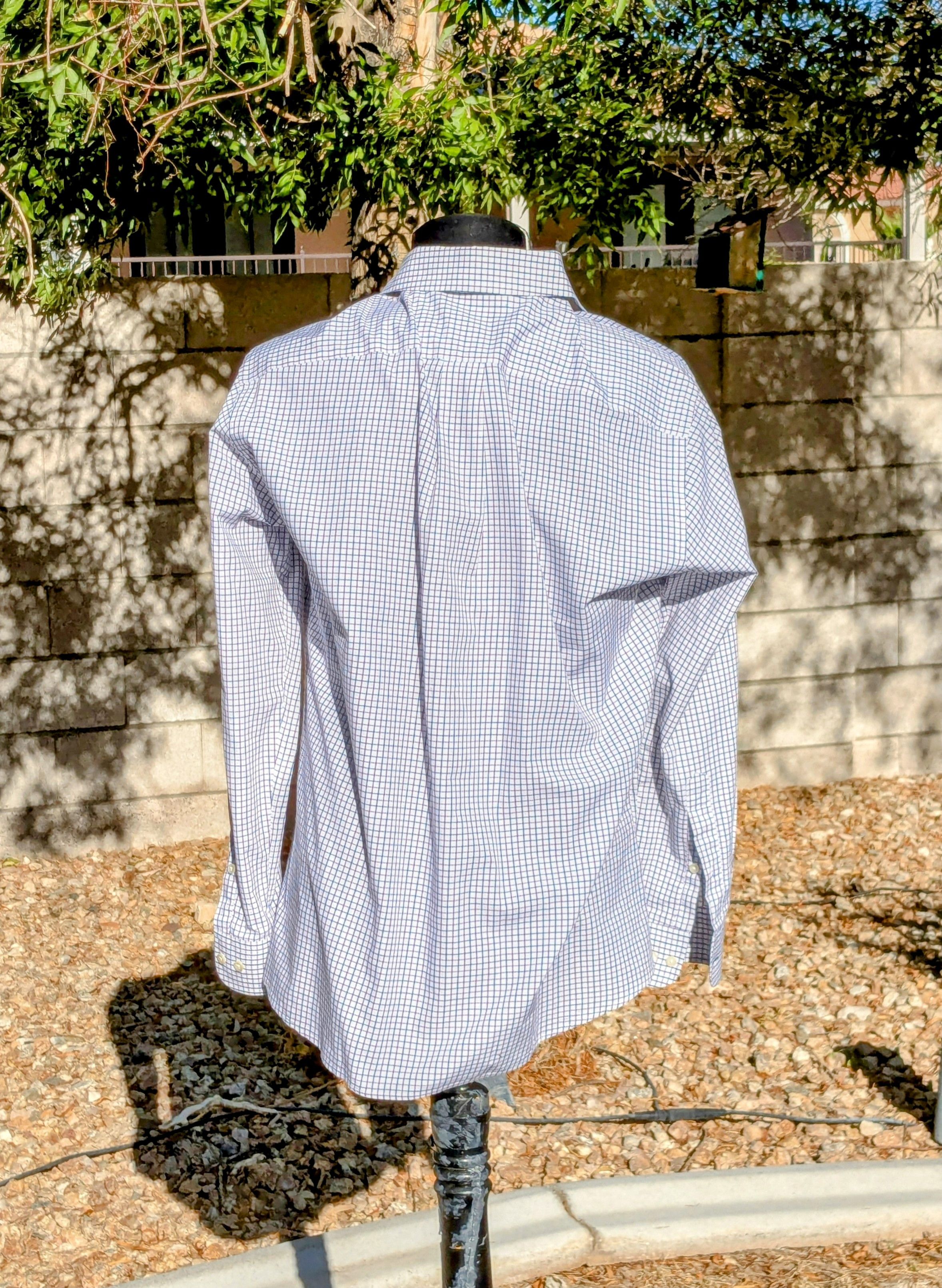 U.S. Polo Assn. U.S. Polo Assn. Button Single Pocket Check Dress Shirt EUC Size US M / EU 48-50 / 2 - 4 Thumbnail