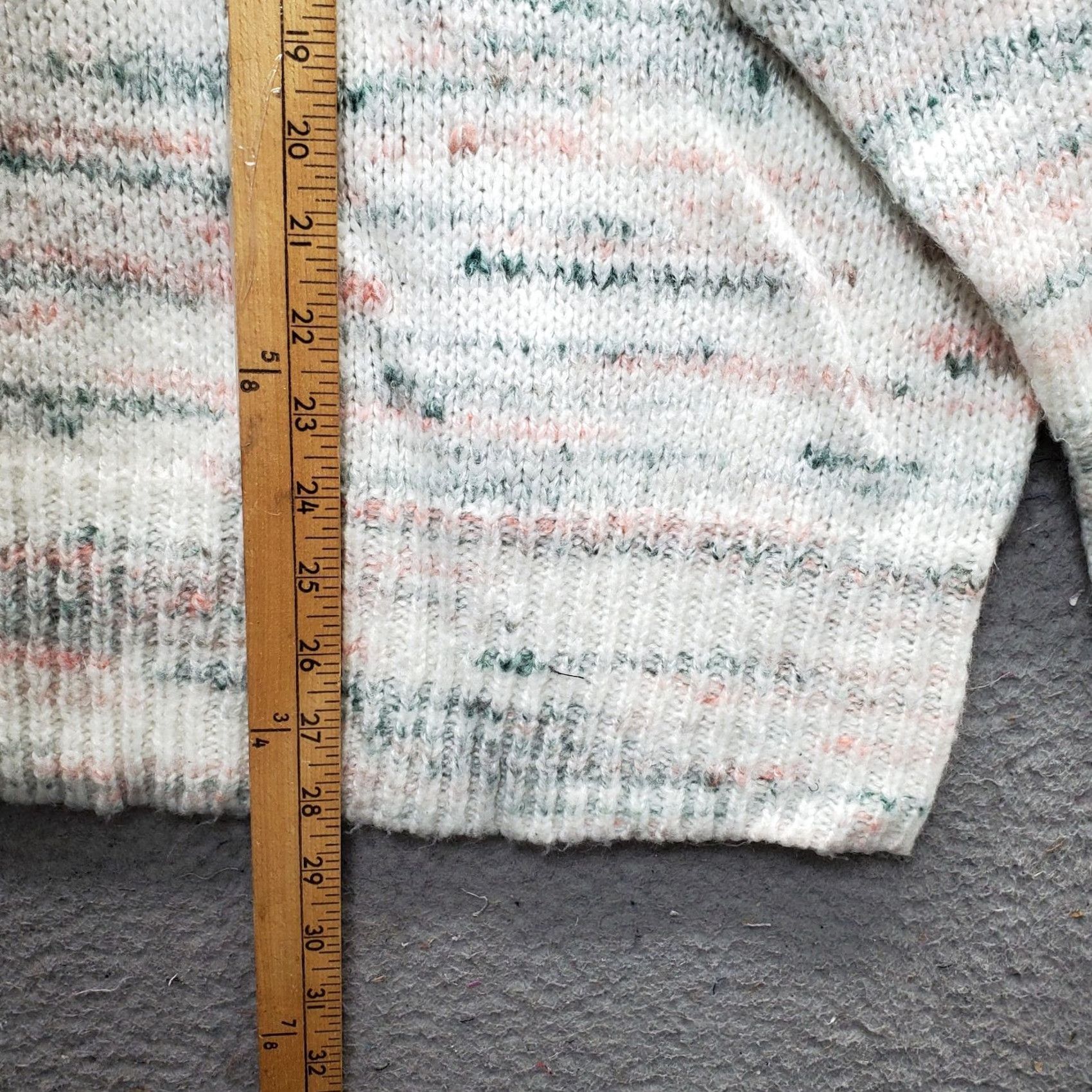 Torrid Torrid Pullover Shirt Womens Size: Womens Size 3 Space Dye Raglan Sleeve Crew Neck Knit Sweater Multicolor Fall/Winter Womens Size XS / US 0-2 / IT 36-38 - 3 Thumbnail