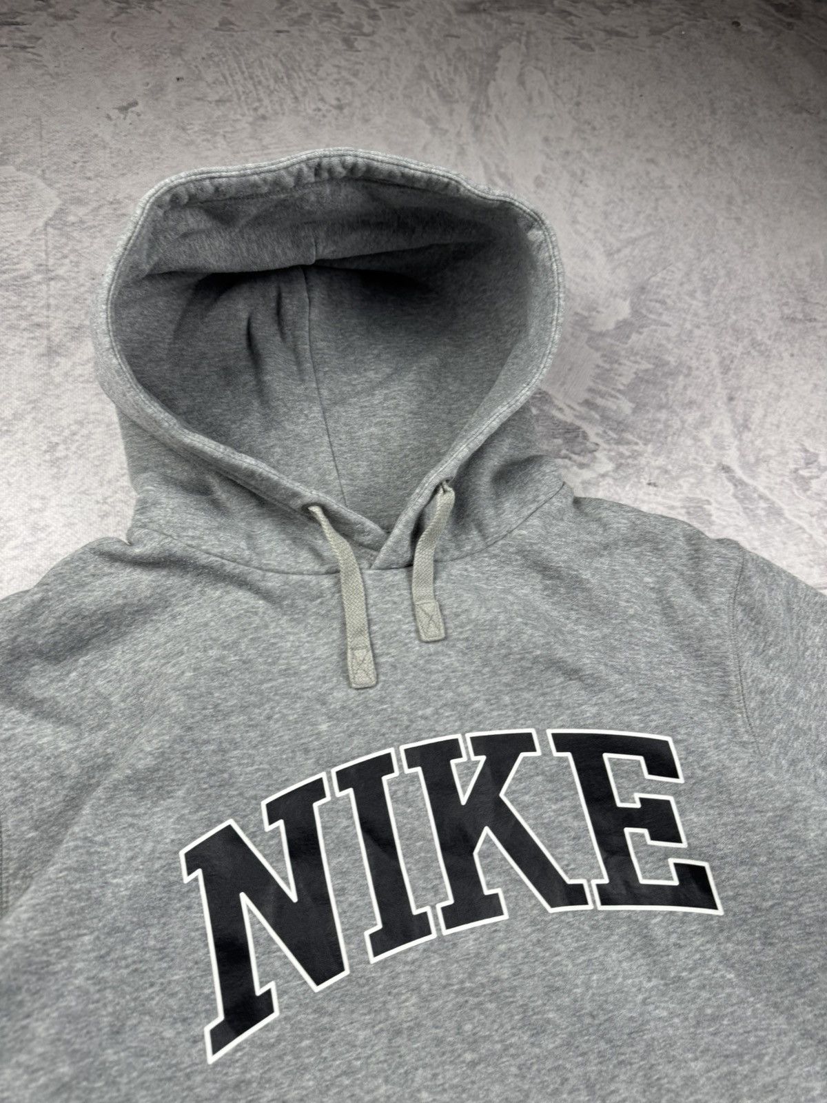 Nike × Vintage NIKE VINTAGE CENTER LOGO OVERSIZE BOXY HOODIE Size US L / EU 52-54 / 3 - 3 Thumbnail
