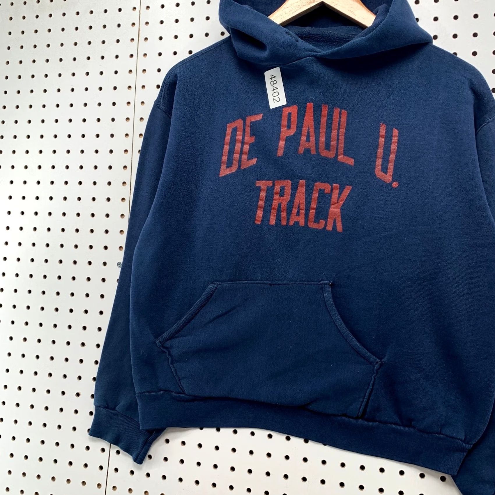 Russell Athletic VINTAGE Russell Athletic Track Hoodie Sweatshirt Mens M DEPAUL GOLD TAG Hoodie Mens M Blue University 70s Size US M / EU 48-50 / 2 - 6 Thumbnail