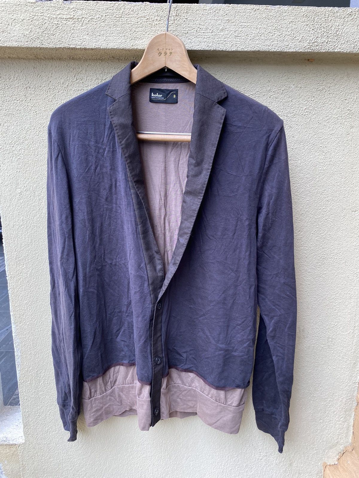 Japanese Brand 2layered cardigan Size US L / EU 52-54 / 3 - 1 Thumbnail
