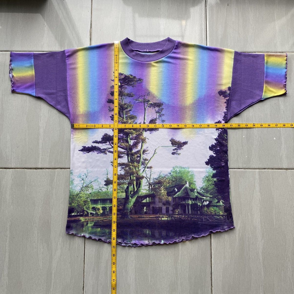 Japanese Brand × Vintage Japanese All Over Print Style Psychedelic Photograph Size XL / US 12-14 / IT 48-50 - 17 Thumbnail