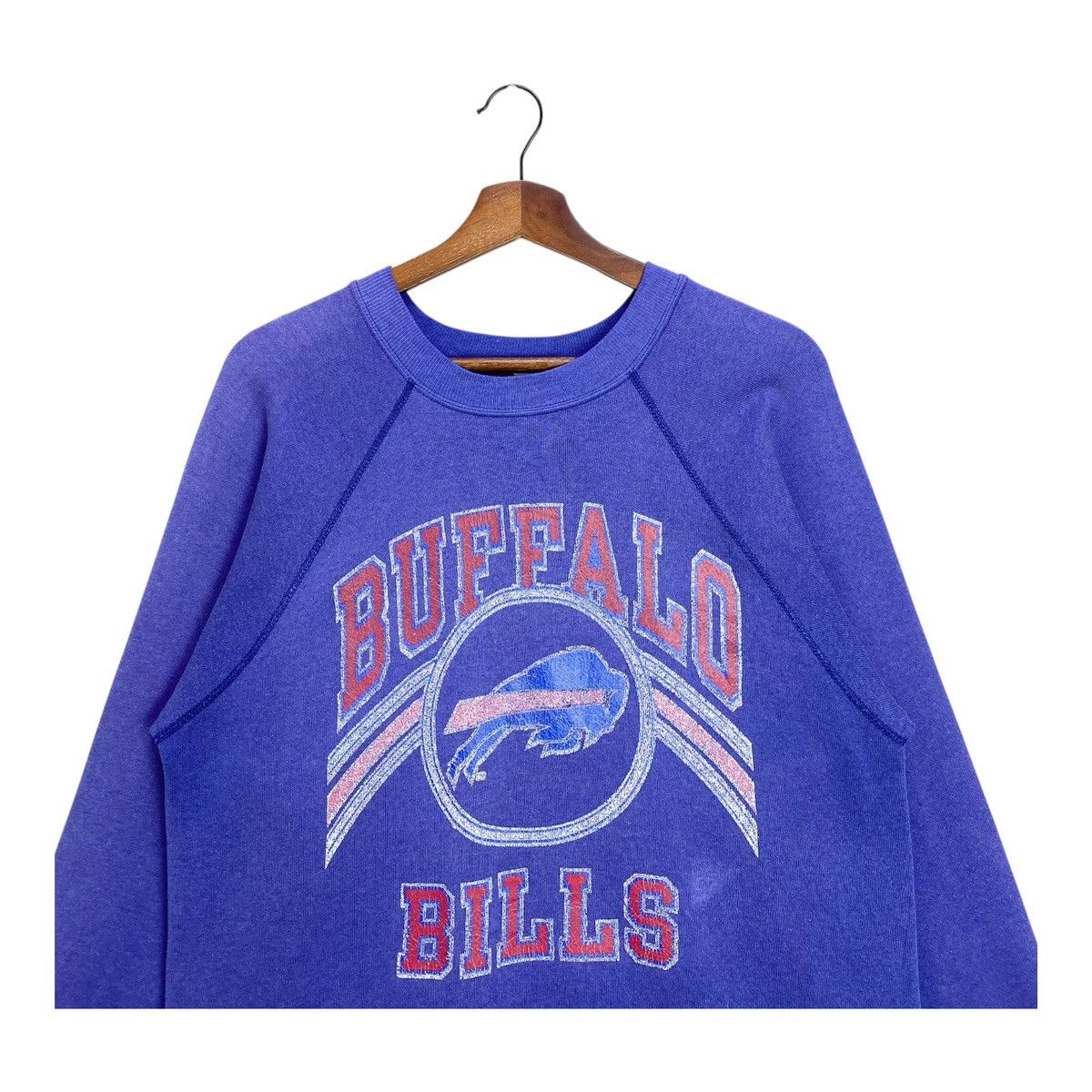 NFL Vintage 90s Buffalo Bills Sweatshirt Made In USA Size M Size US M / EU 48-50 / 2 - 2 Thumbnail