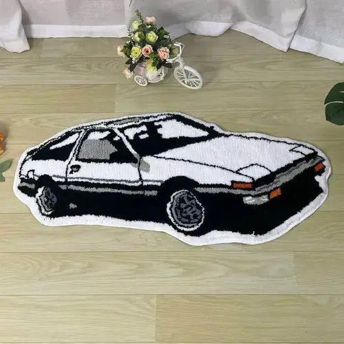 Other ⚡️Carpet Rug y2k rare race car drift jdm toyota ae86 Size ONE SIZE - 3 Thumbnail