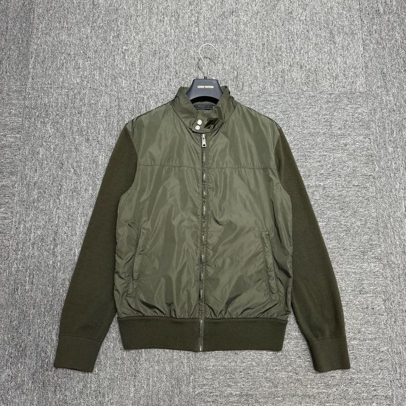 Prada Prada Nylon stitched knitted jacket 2502-Nextarrow Size US L / EU 52-54 / 3 - 1 Thumbnail