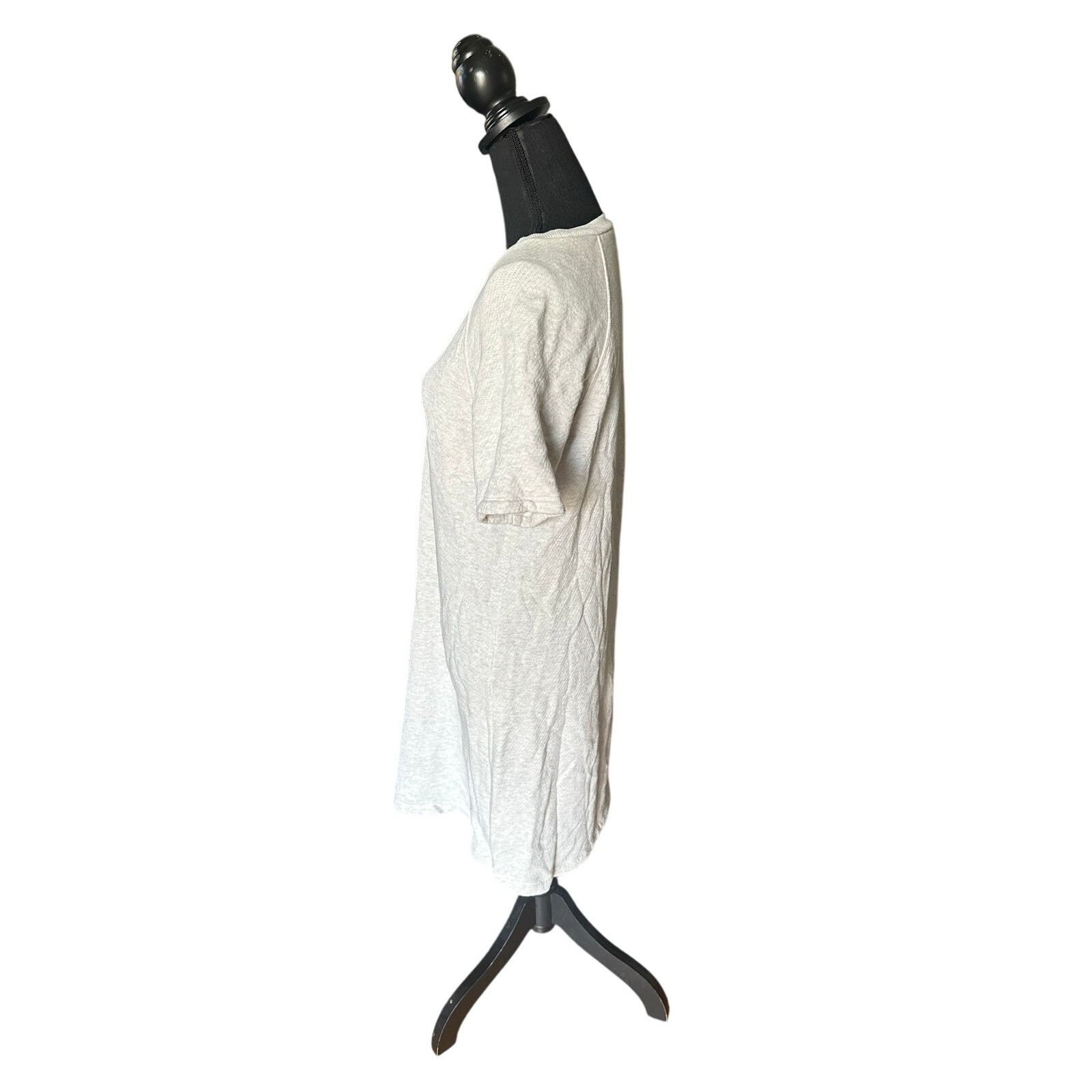 Madewell Madewell Mwl Airyterry Sweatshirt Dress Heather Light Grey Size XS / US 0-2 / IT 36-38 - 3 Thumbnail