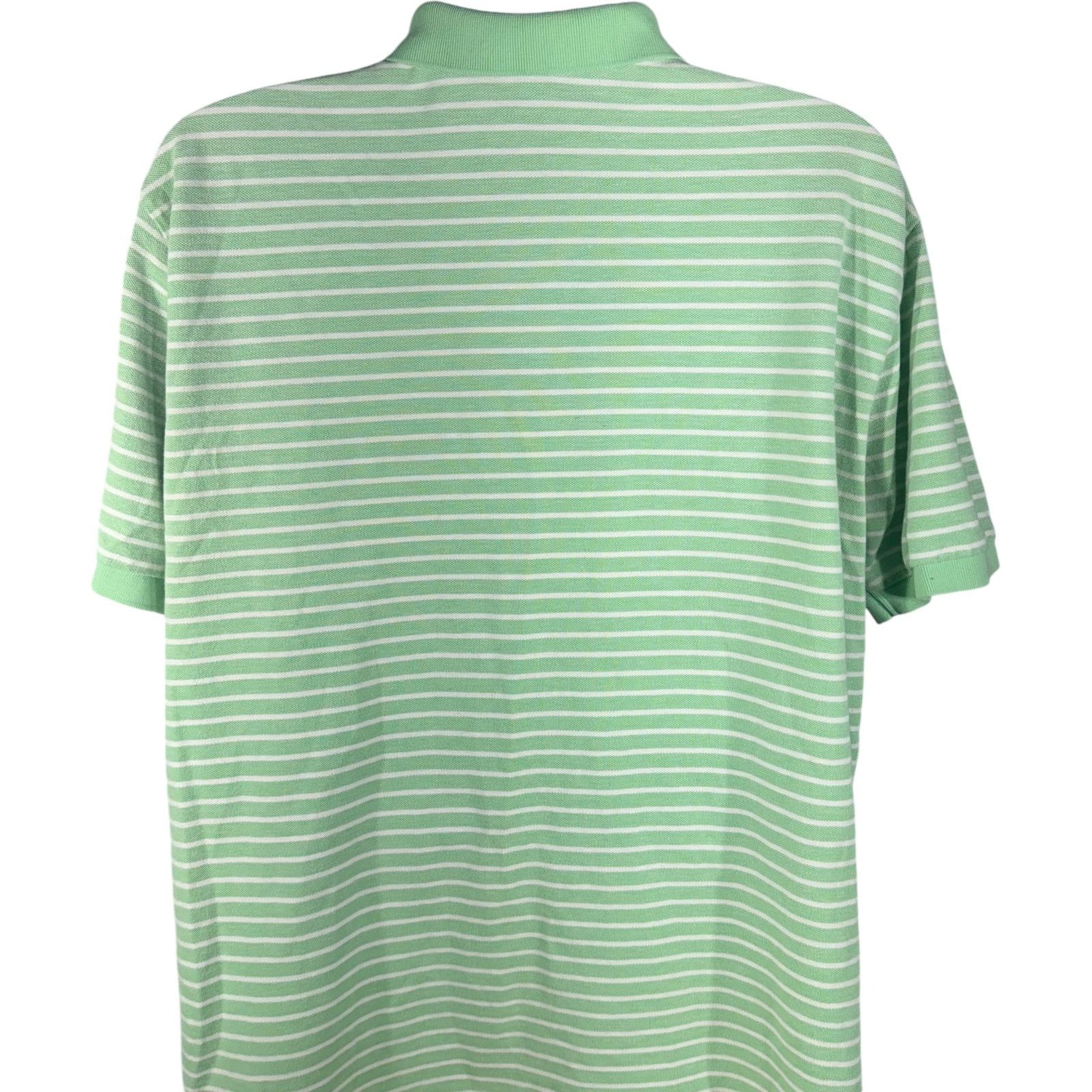 Polo Ralph Lauren Polo Ralph Lauren Striped Short Sleeve Polo Size US XXL / EU 58 / 5 - 6 Thumbnail