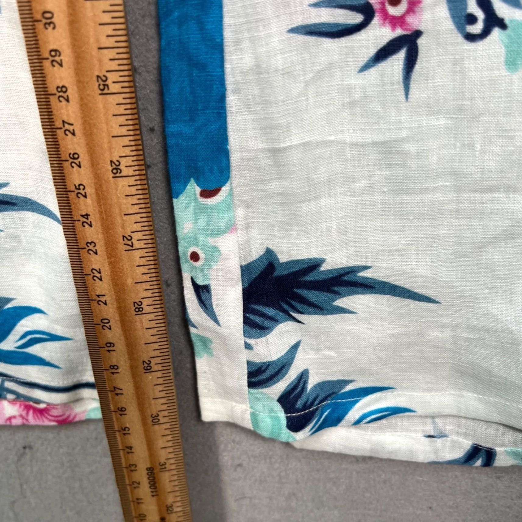 Alix Of Bohemia Alix Of Bohemia Womens Pants Floral Linen Wide-Leg White 6 Linen Wide-Leg Inseam 31in Adult Womens 6 Casual Summer Spring Jeans? Size 28" / US 6 / IT 42 - 7 Thumbnail