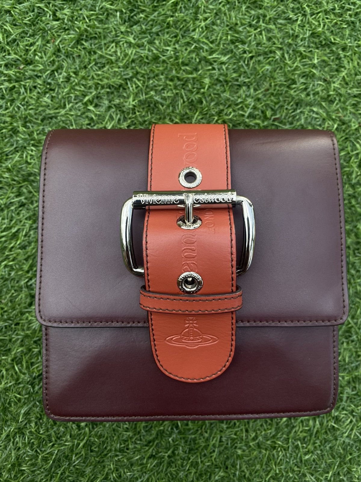 Vivienne Westwood VIVIENNE WESTWOOD S/S 2018 ALEX LEATHER BUCKLE BAG 💼 Size ONE SIZE - 11 Thumbnail