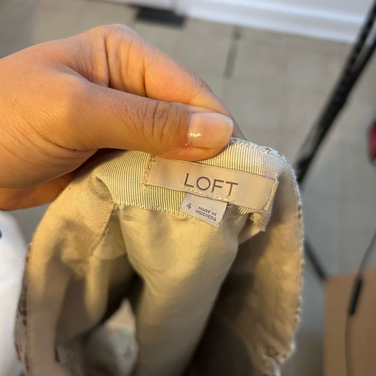 Loft Loft Tapestry A-Line Mini Skirt Size 27" / US 4 / IT 40 - 4 Thumbnail
