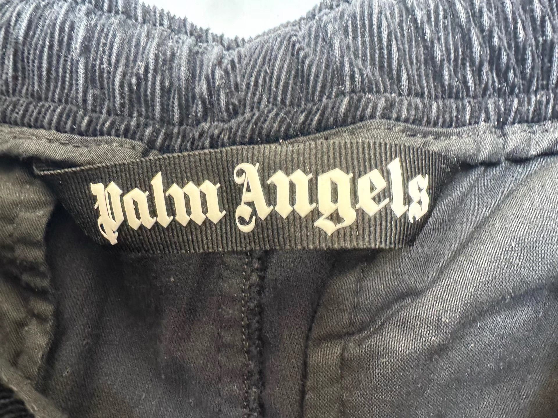 Palm Angels Palm Angels Letter Print Elastic Waist Pants K36 Size US 34 / EU 50 - 3 Thumbnail