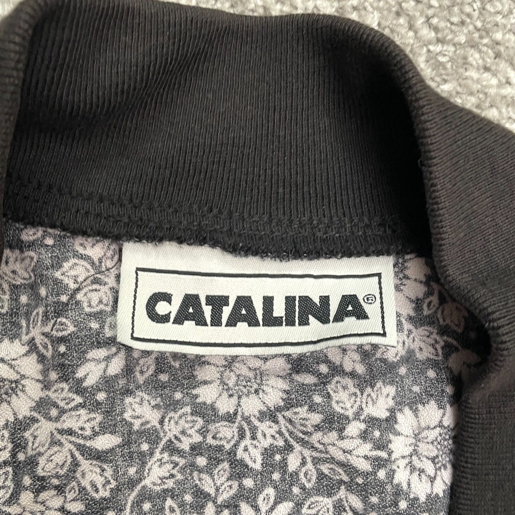 Catalina Catalina Open Cardigan Sweatshirt Womens 8 Black Floral Casual Outdoor Cardigan Shoes? Size M / US 6-8 / IT 42-44 - 3 Thumbnail