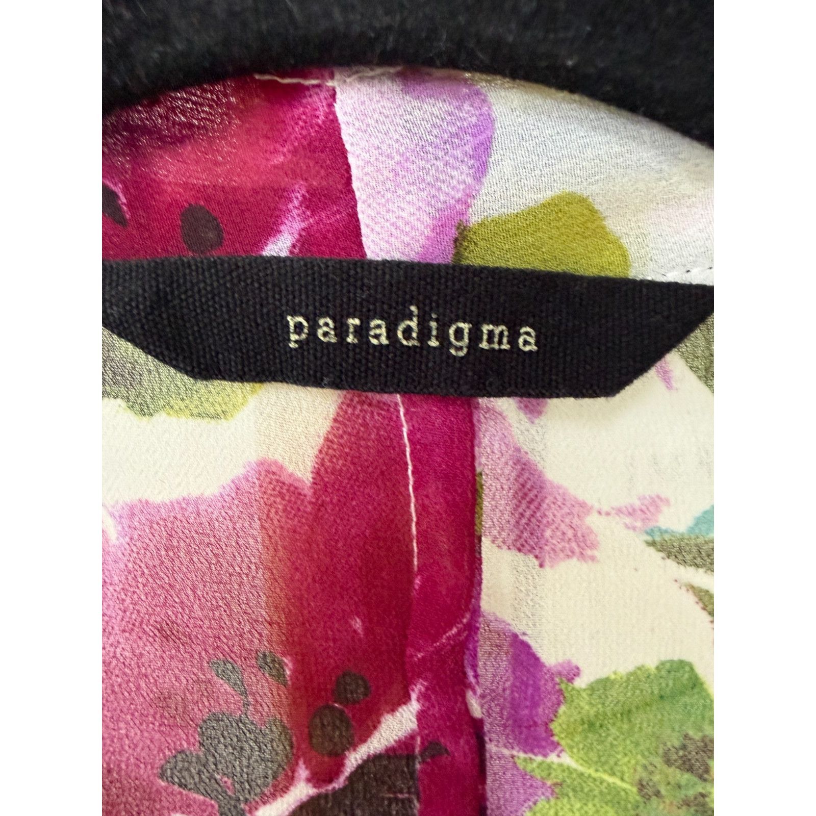 Other Paradigma Floral Kimono Womens XL Sheer Duster Open Front B Size XL / US 12-14 / IT 48-50 - 3 Thumbnail