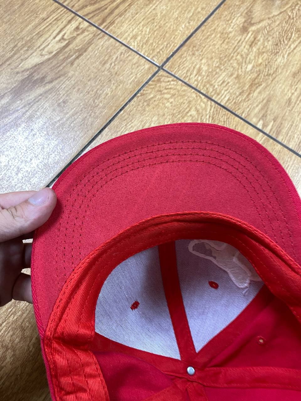 Fox Racing × Vintage Vintage Y2K Fox Racing Baseball Cap Hat Red Size ONE SIZE - 5 Thumbnail
