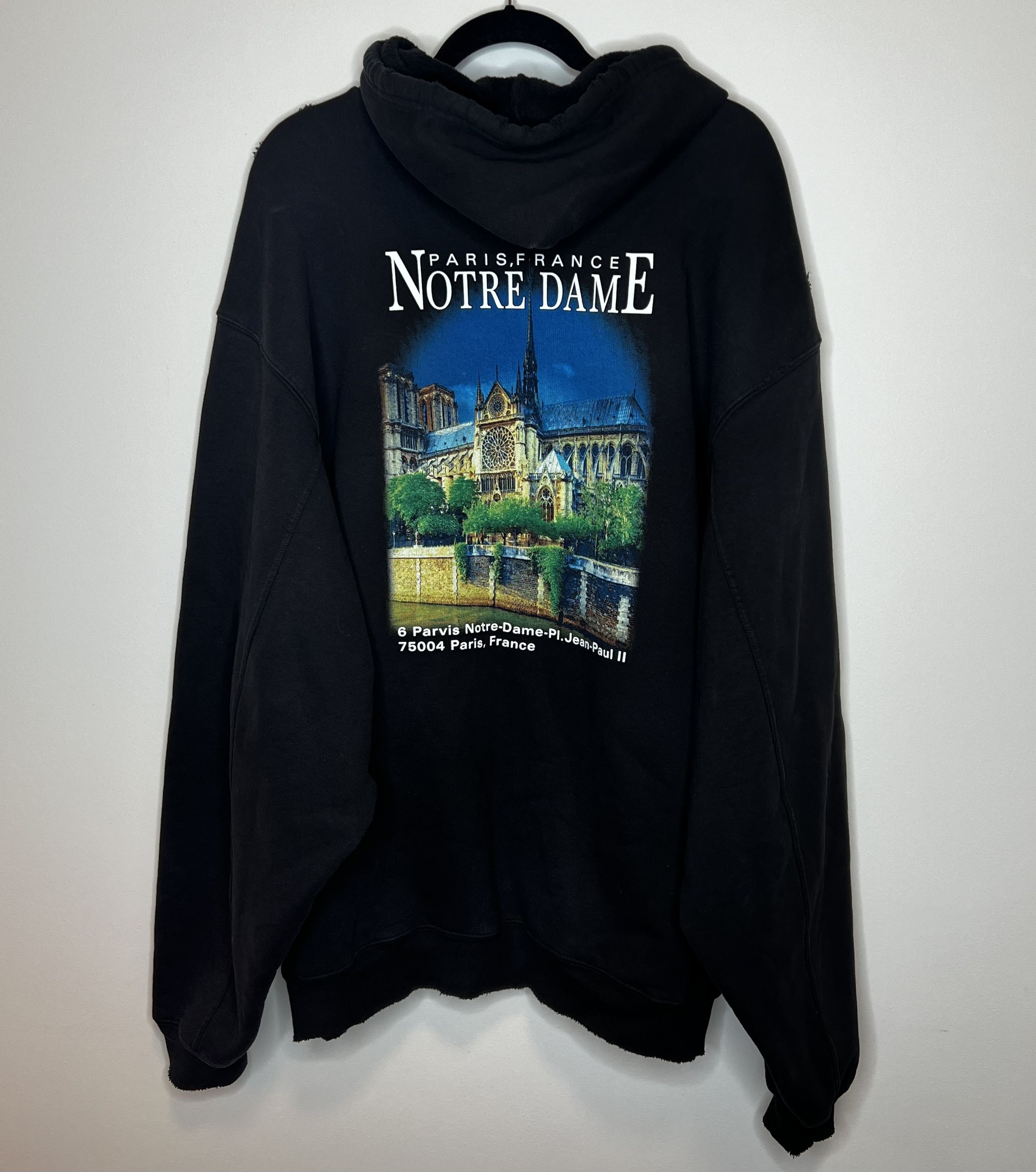 BALENCIAGA 21SS Sacre Coeur ままならない HOODIE