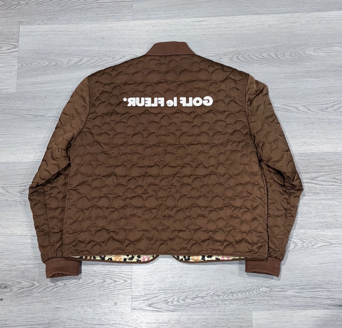 Golf le Fleur Golf le Fleur Quilted Reversible Bomber Jacket Size US M / EU 48-50 / 2 - 5 Thumbnail