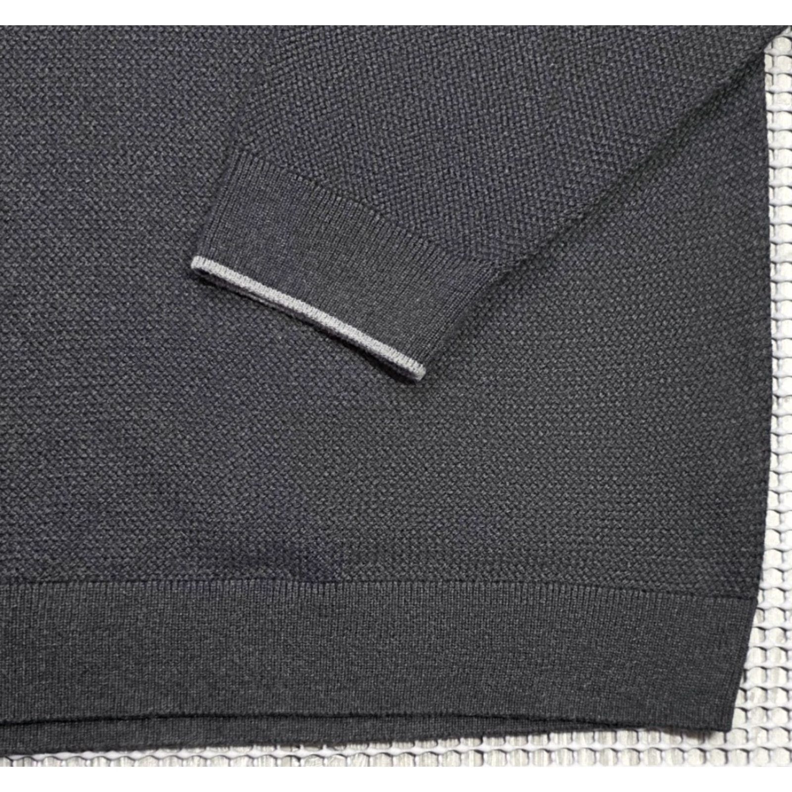 Tommy Bahama Tommy Bahama Sweater Polo Long Point Long Sleeve Silk Cotton Nylon Blend 2XL Men Size US XXL / EU 58 / 5 - 4 Thumbnail