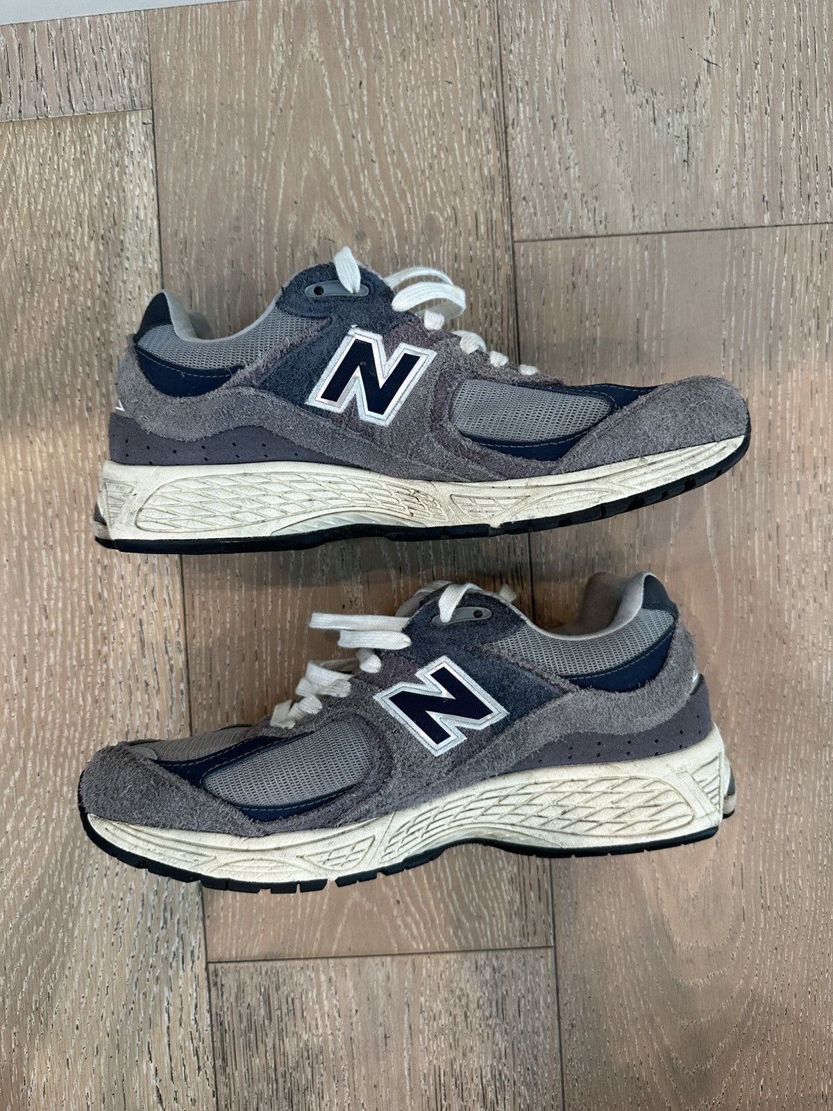 New Balance New Balance 2002R Navy Castlerock Size US 9.5 / EU 42-43 - 5 Thumbnail