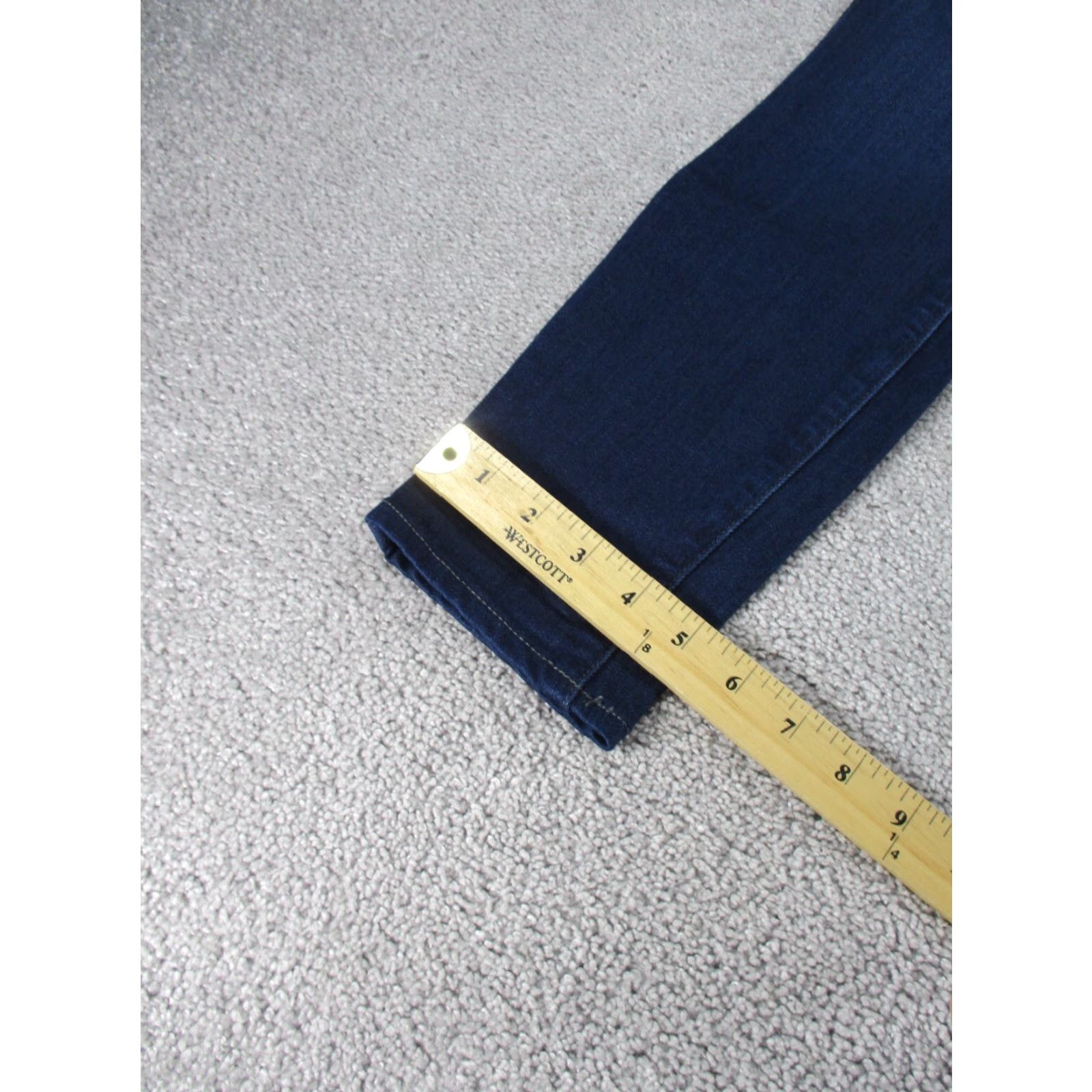 Paige Paige Verdugo Jeans - Jeans - Women 29 Blue Dark Wash Denim Mid Rise Ankle Zip Womens Size 29" - 5 Thumbnail