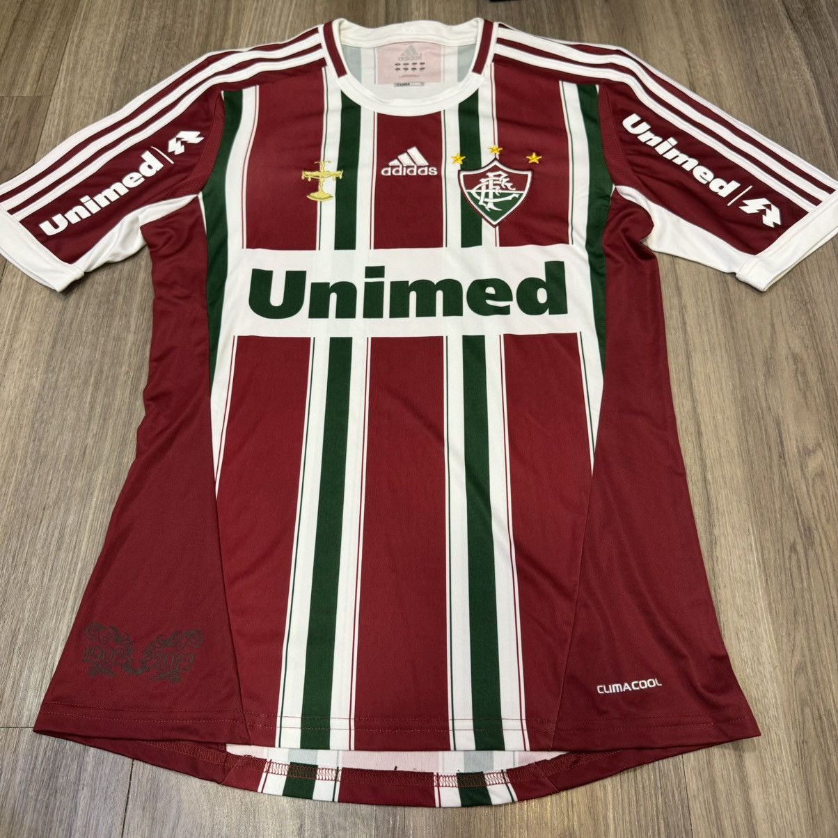 Adidas Fluminense 12/13 home shirt Size US S / EU 44-46 / 1 - 1 Thumbnail