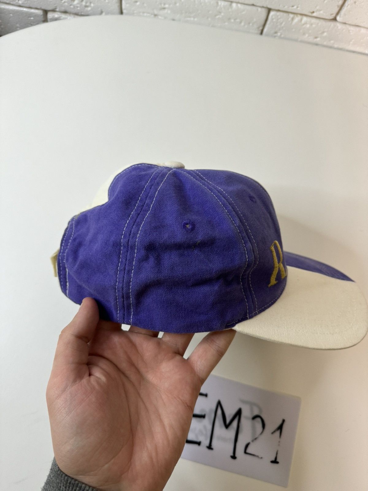 Vintage Adidas Anderlecht vintage cap hat Size ONE SIZE - 3 Thumbnail