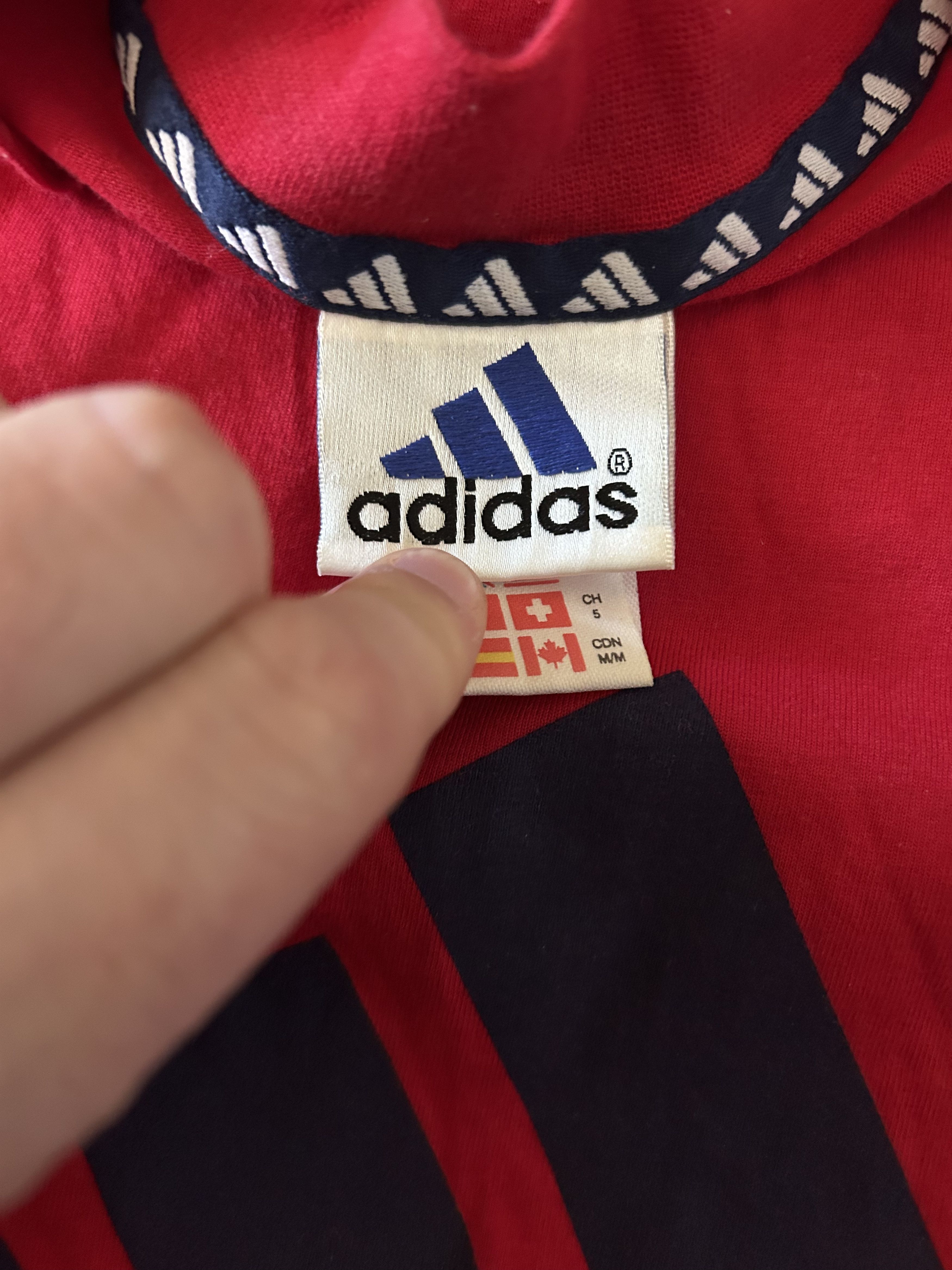 Adidas Vintage adidas Men's T-shirt - L - SALE Size US L / EU 52-54 / 3 - 5 Thumbnail