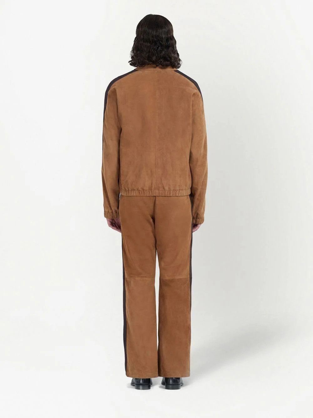 Marni o1srvl11e0724 Bomber Jacket in Brown Size US L / EU 52-54 / 3 - 2 Thumbnail