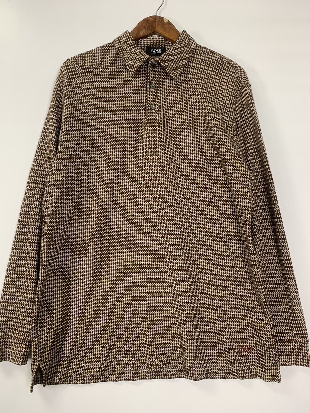 Hugo Boss × Vintage Vintage Hugo Boss button up Size US M / EU 48-50 / 2 - 2 Thumbnail