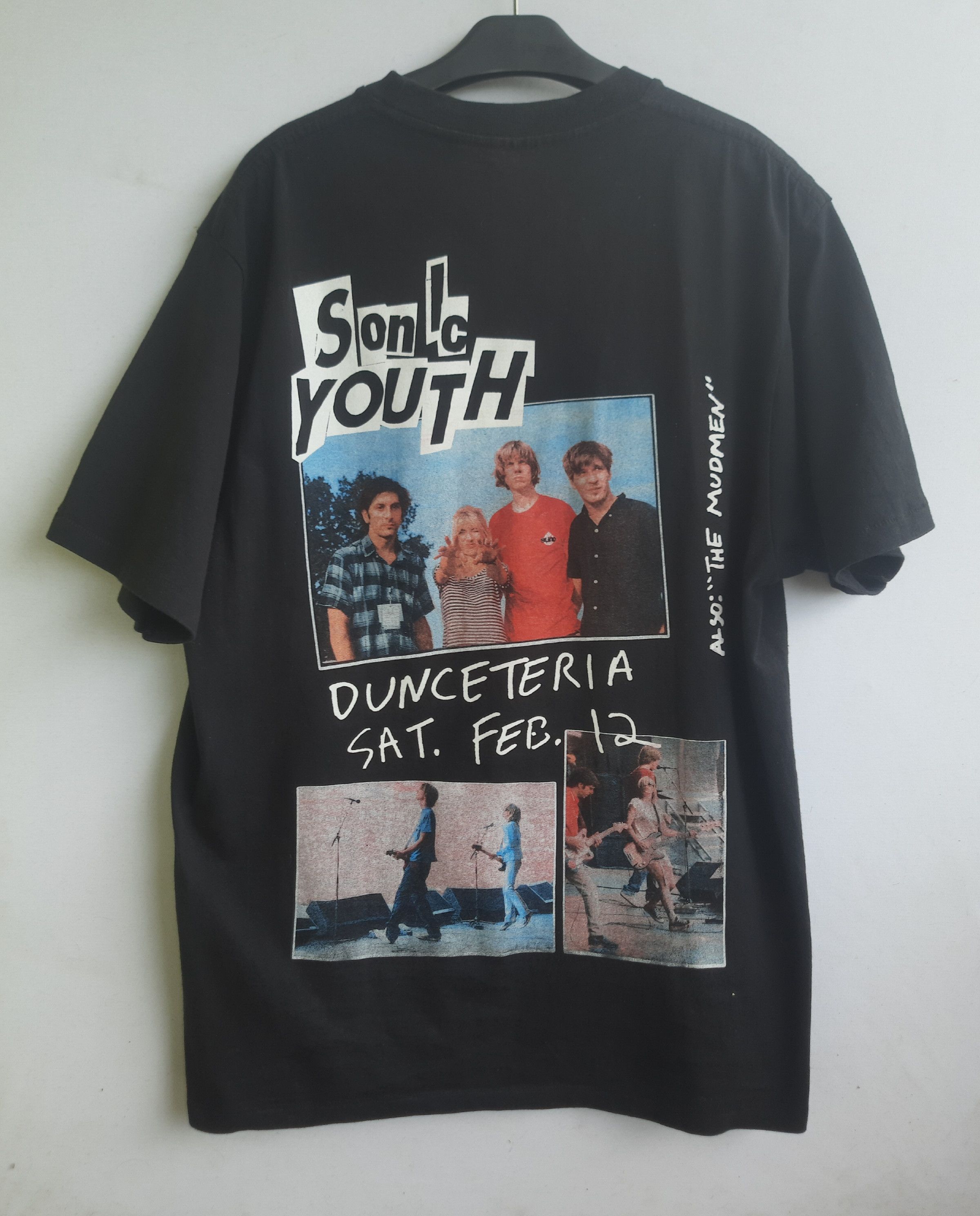 Band Tees Sonic Youth Duncetetia Tour Fans Made T-Shirt Size US XL / EU 56 / 4 - 2 Thumbnail