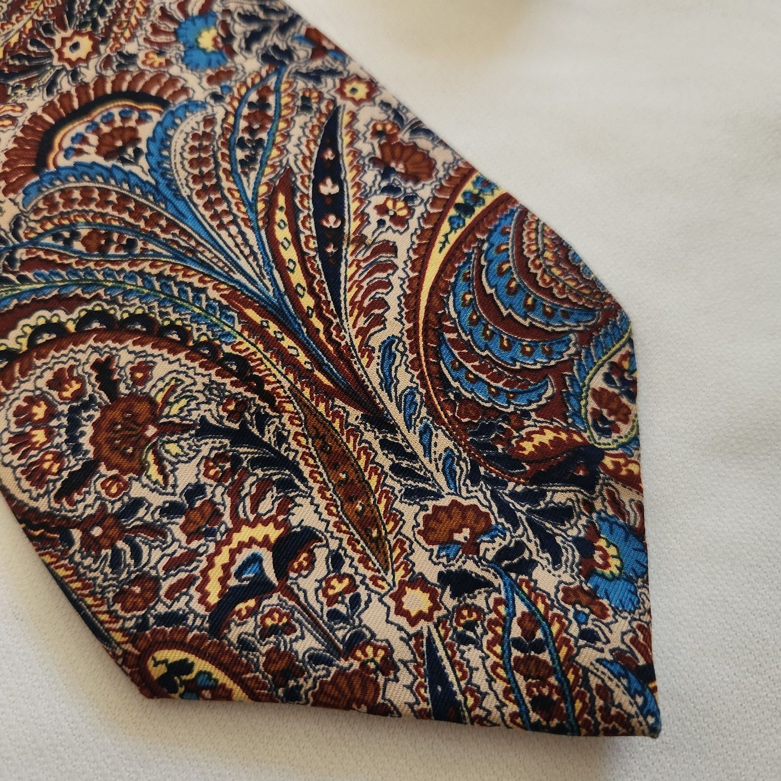 Liberty London Classic Liberty Of London Tie Silk Paisley 60s Vintage Size ONE SIZE - 2 Thumbnail