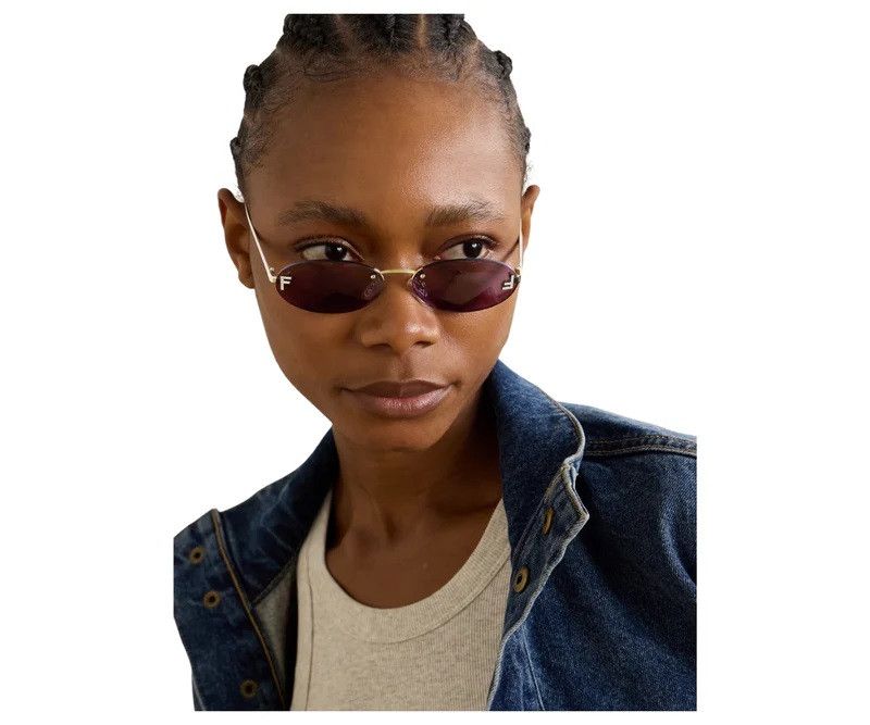 Fendi Fendi FIRST CRYSTAL Sunglasses FE4075US 30Y NEW AUTHENTIC Size ONE SIZE - 11 Thumbnail