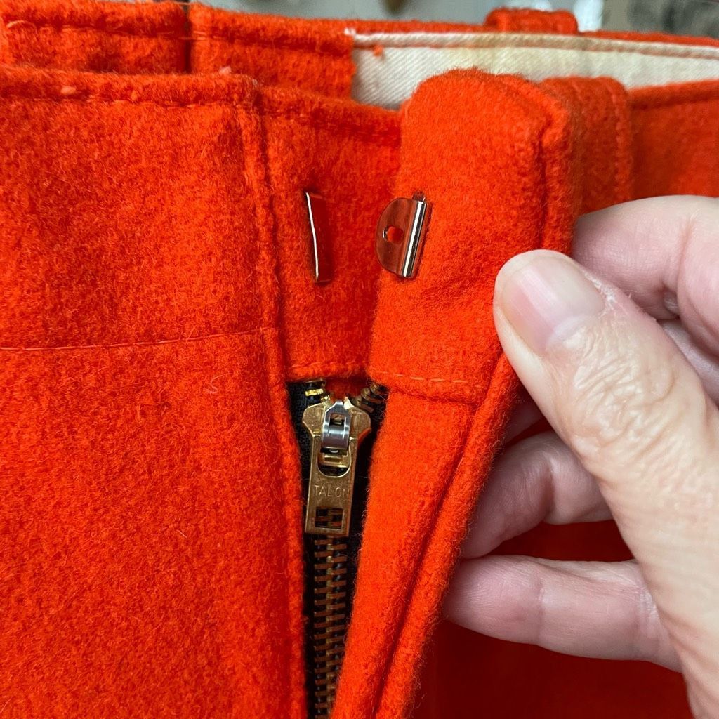 Vintage Vintage 60s 70s Gander Mountain Orange Wool Outdoors Hunting Size US 30 / EU 46 - 4 Thumbnail