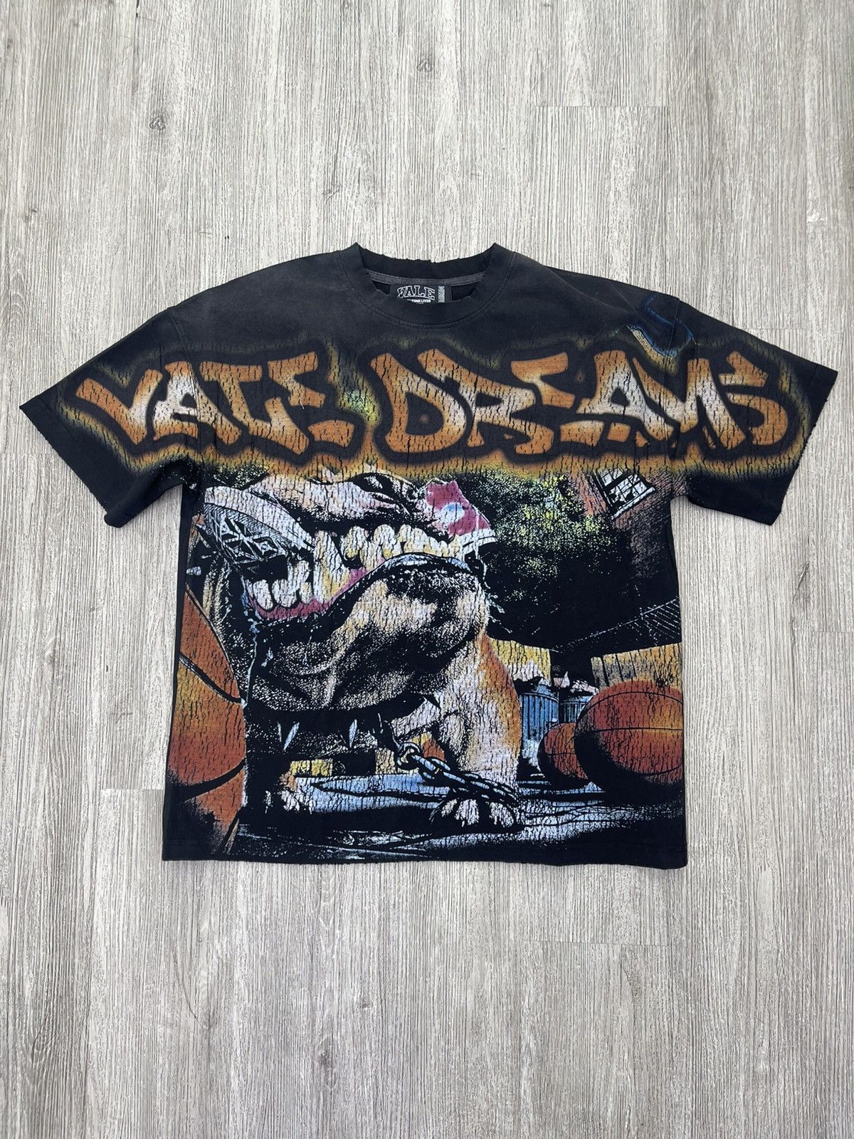 Vale Vale lives “bulldog big” tee (black) Size US M / EU 48-50 / 2 - 1 Thumbnail