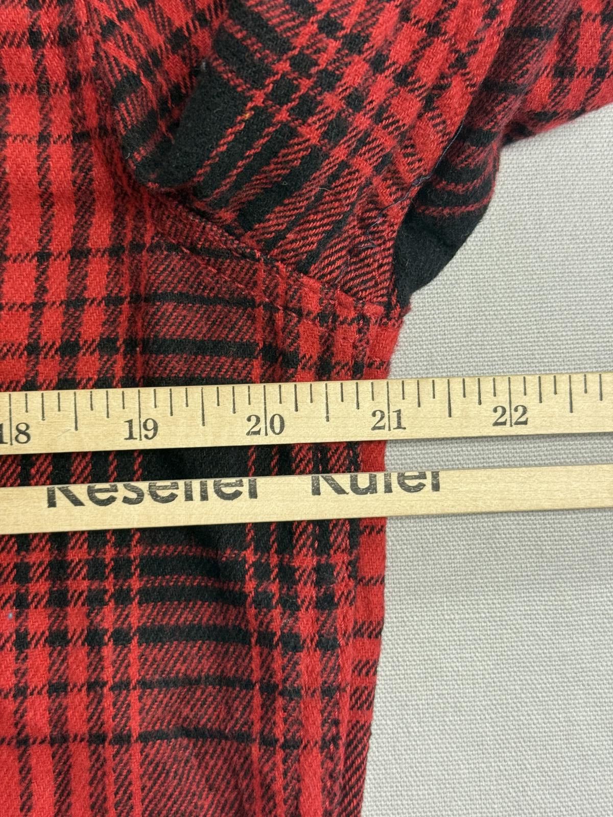 Lee Mens Red & Black Lee Flannel Plaid Long Sleeve Regular - M Size US M / EU 48-50 / 2 - 7 Thumbnail
