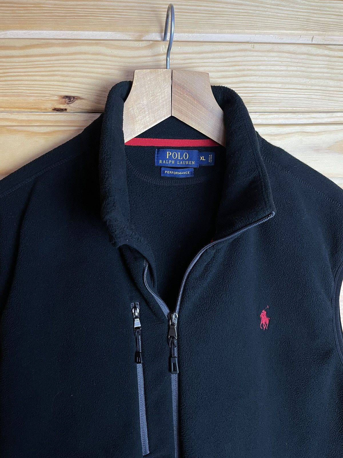 Polo Ralph Lauren × Vintage Polo Ralph Lauren Mens Fleece Vest Size XL Size US XL / EU 56 / 4 - 2 Thumbnail