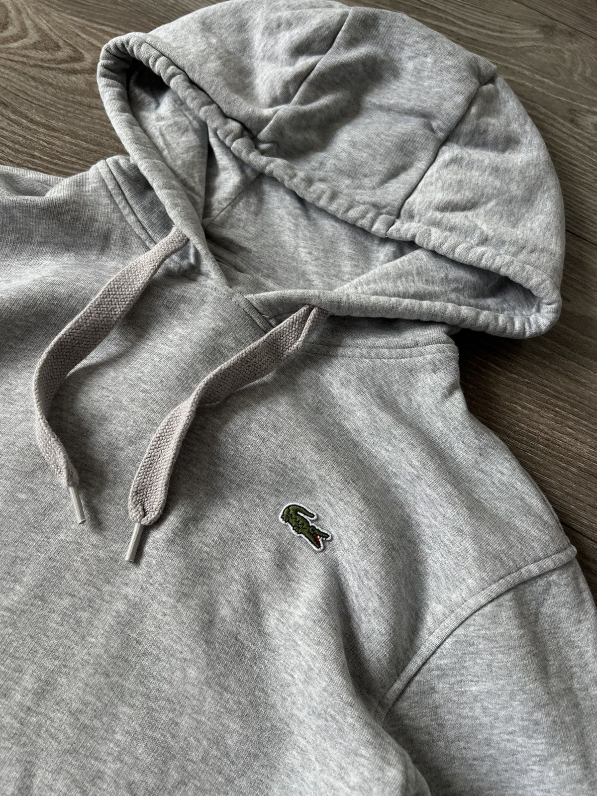 Lacoste Lacoste Casual Streetwear Sport Y2k Drip Gray Hoodie Size US L / EU 52-54 / 3 - 15 Thumbnail
