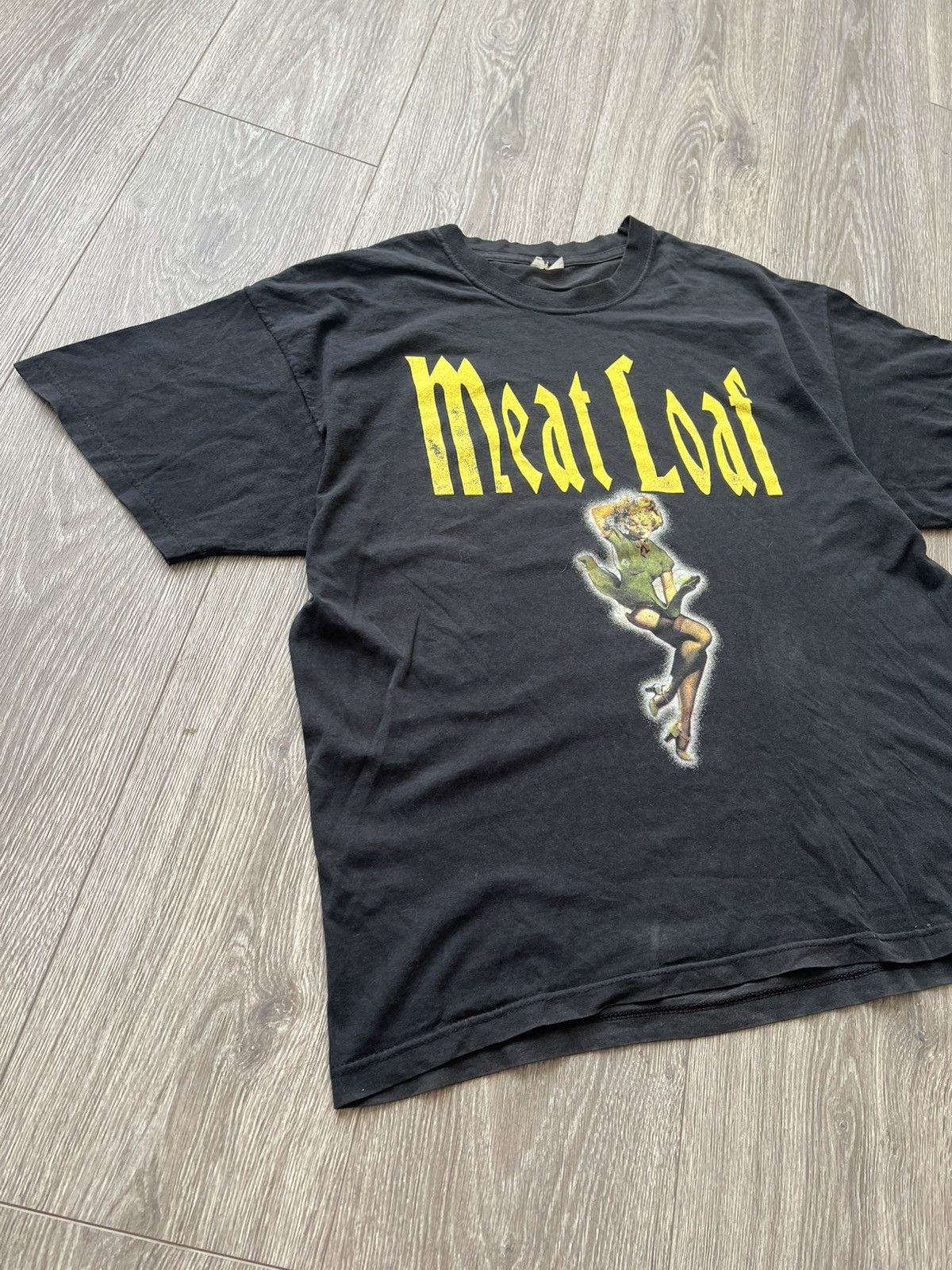 Band Tees Vintage 00s Meat Loaf Band T-Shirt Rock Merch Size US XL / EU 56 / 4 - 10 Thumbnail