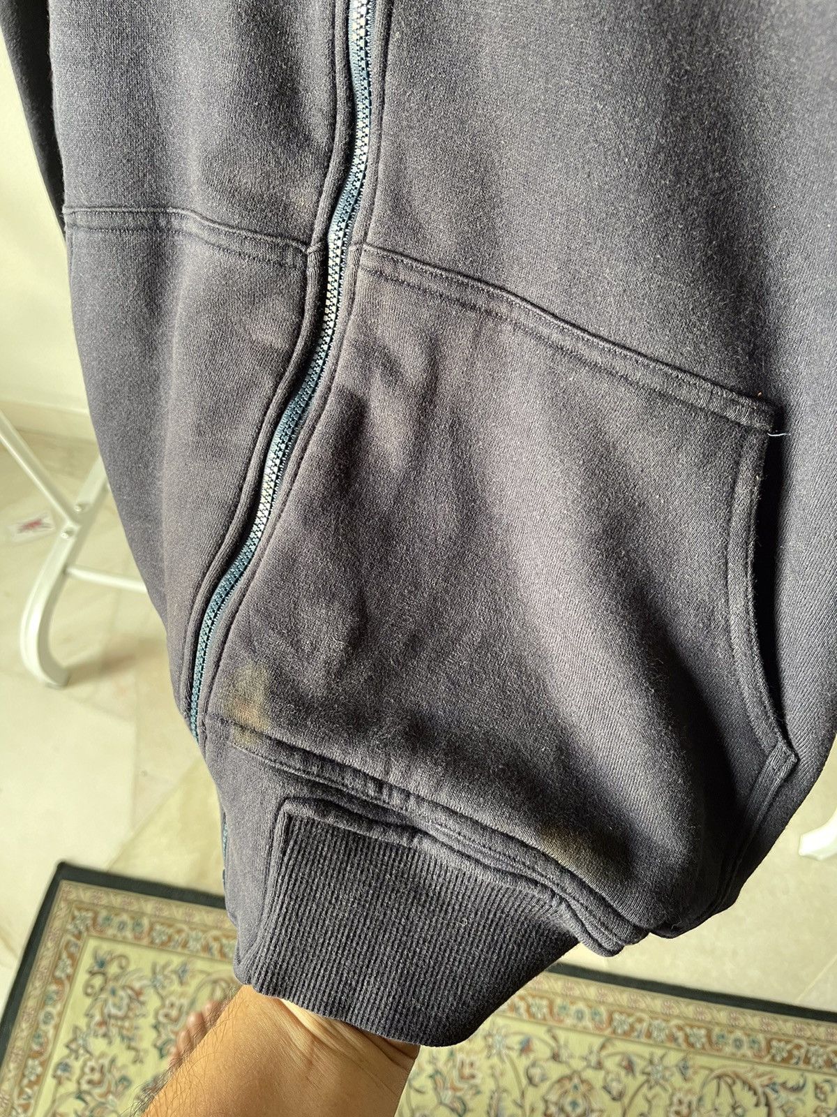 Homme Plisse Issey Miyake × Issey Miyake 80s Issey Miyake I.S Zip Hoodie Size US M / EU 48-50 / 2 - 8 Thumbnail