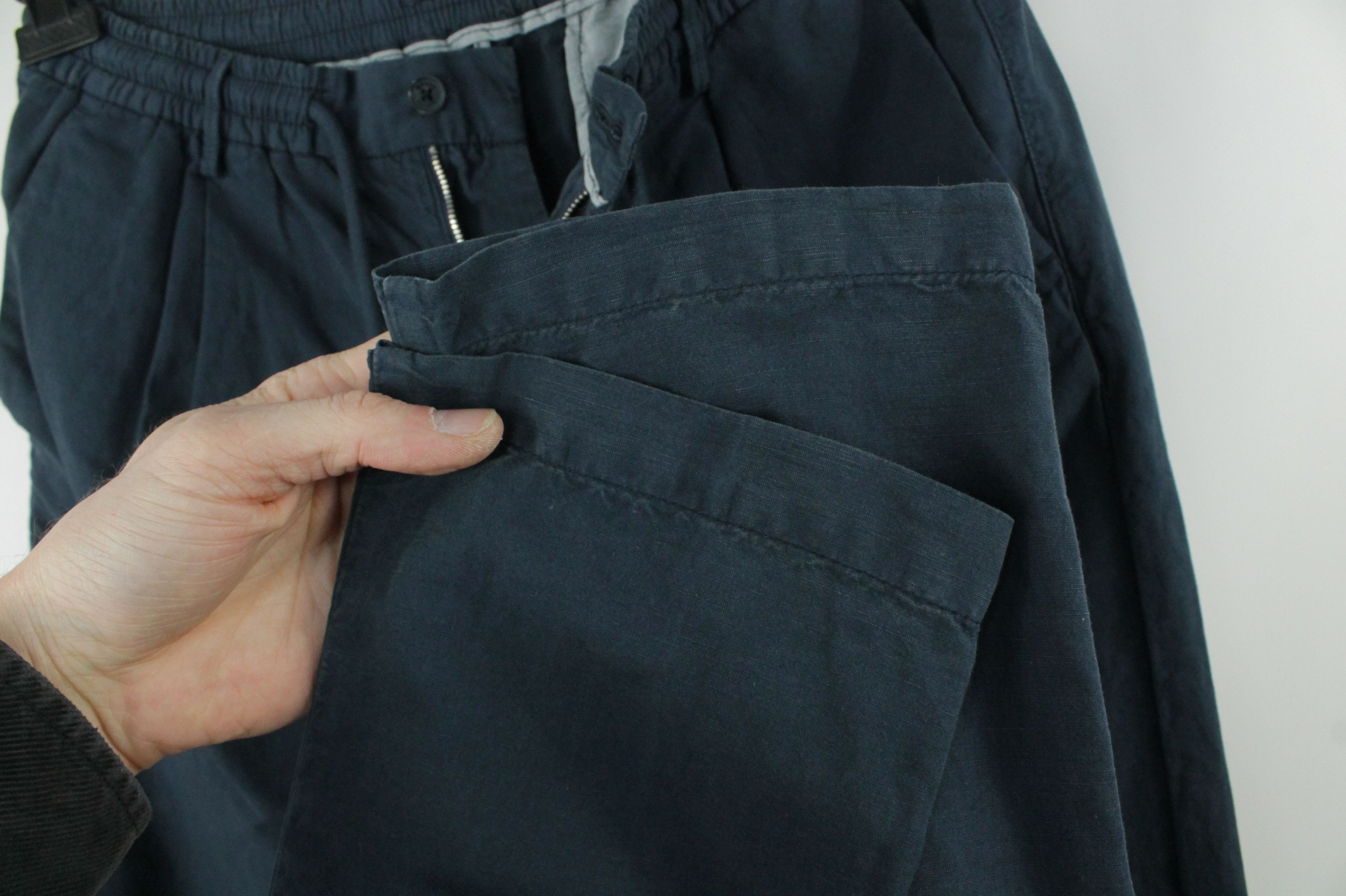 Boggi Boggi Milano Drawstring Cotton Linen Trousers Pants Size US 32 / EU 48 - 3 Thumbnail