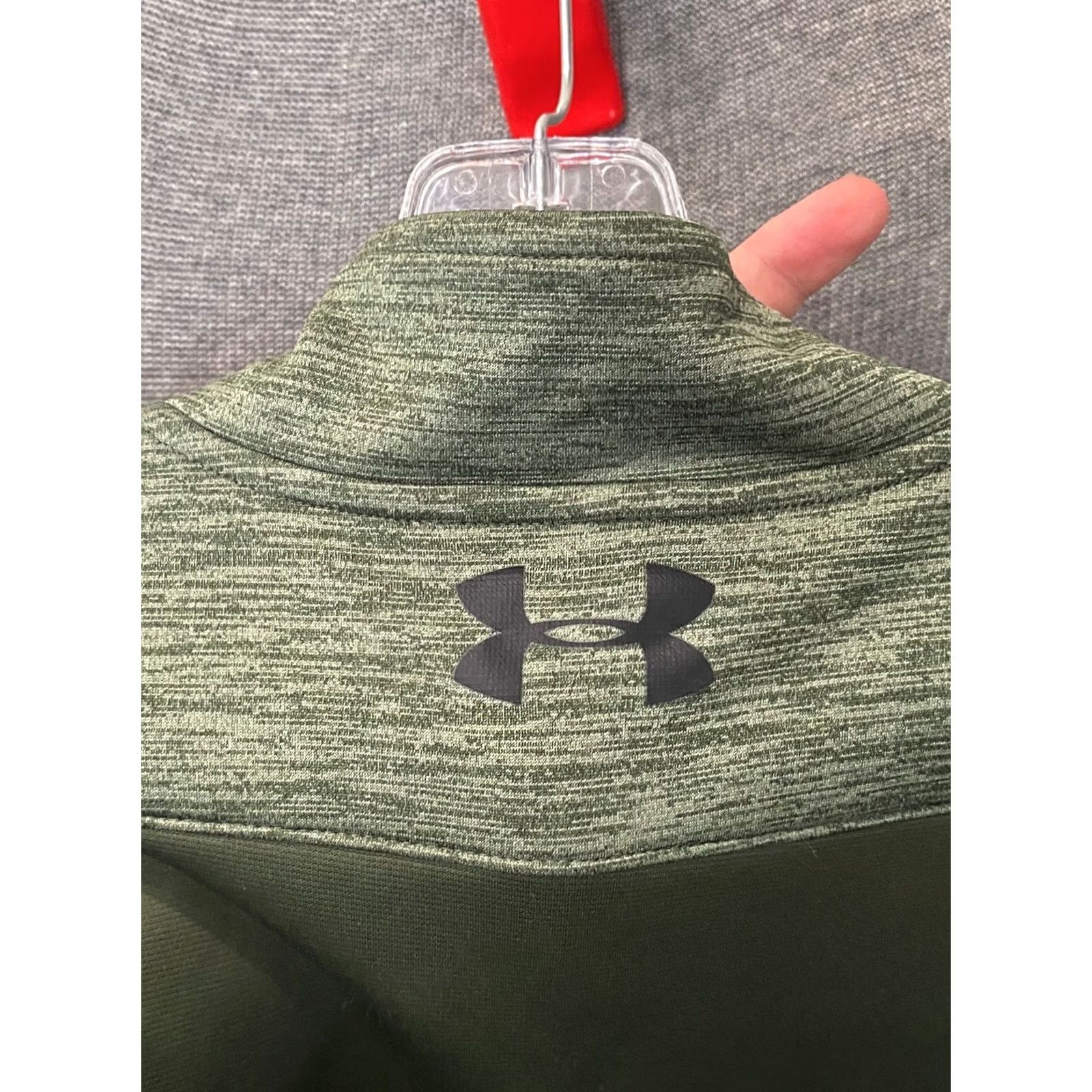 Under Armour Under Armour Sweater Small S Green Zippered Multicolor Mens Size US S / EU 44-46 / 1 - 4 Thumbnail